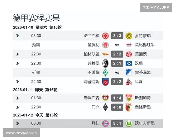 拜仁8-1狂胜过程还原，19分钟5球刷新联赛进攻效率